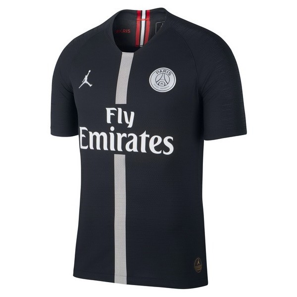 JORDAN Tailandia Camiseta Paris Saint Germain Tercera Replica Primera Ropa 2018/19 Negro